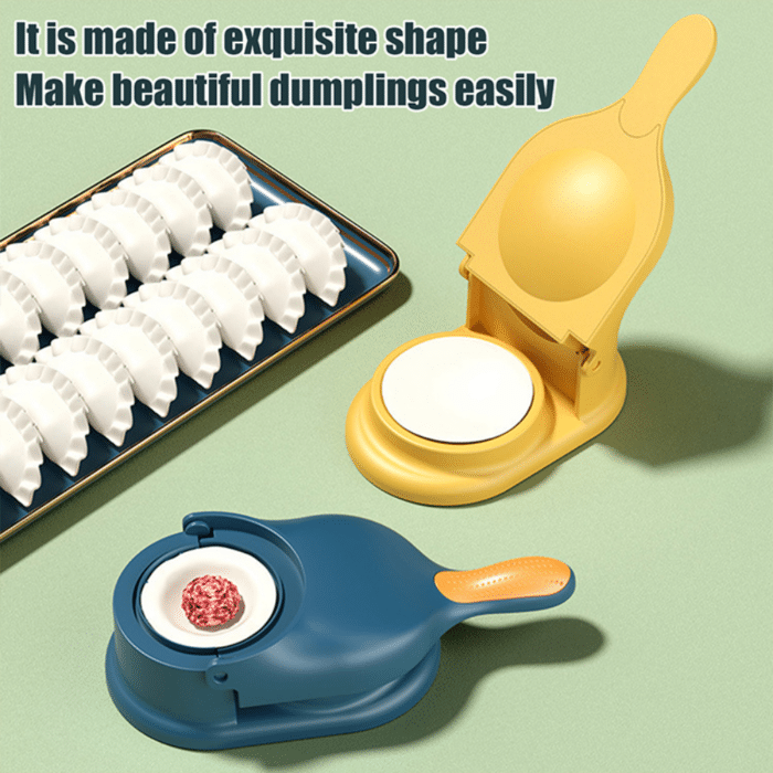 2-in-1 Dumpling Wrapper Mold Tool – Manual Kitchen Gadget